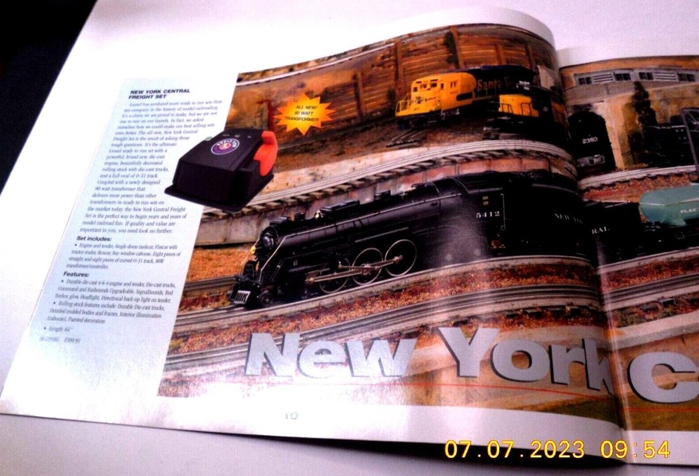 Lionel Classic Trains Catalog 1999 Volume 2