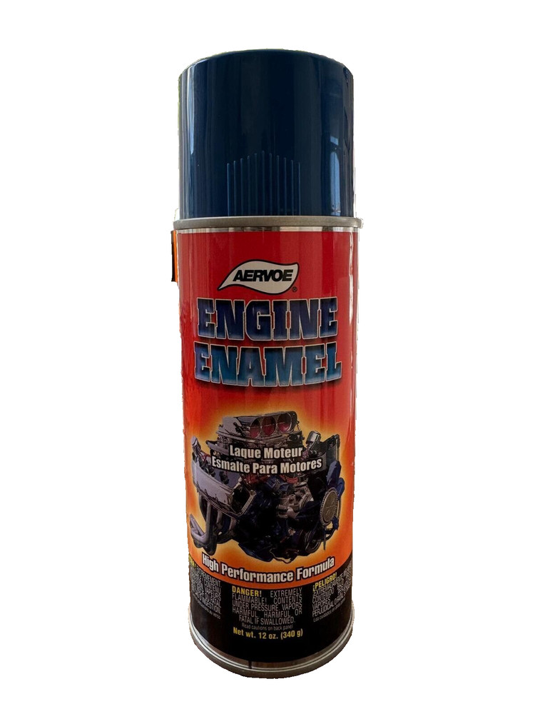 Aervoe 560 Engine Enamel Paint Blue Ford 12 Oz 5-Pack Includes 3 Torque Gloves