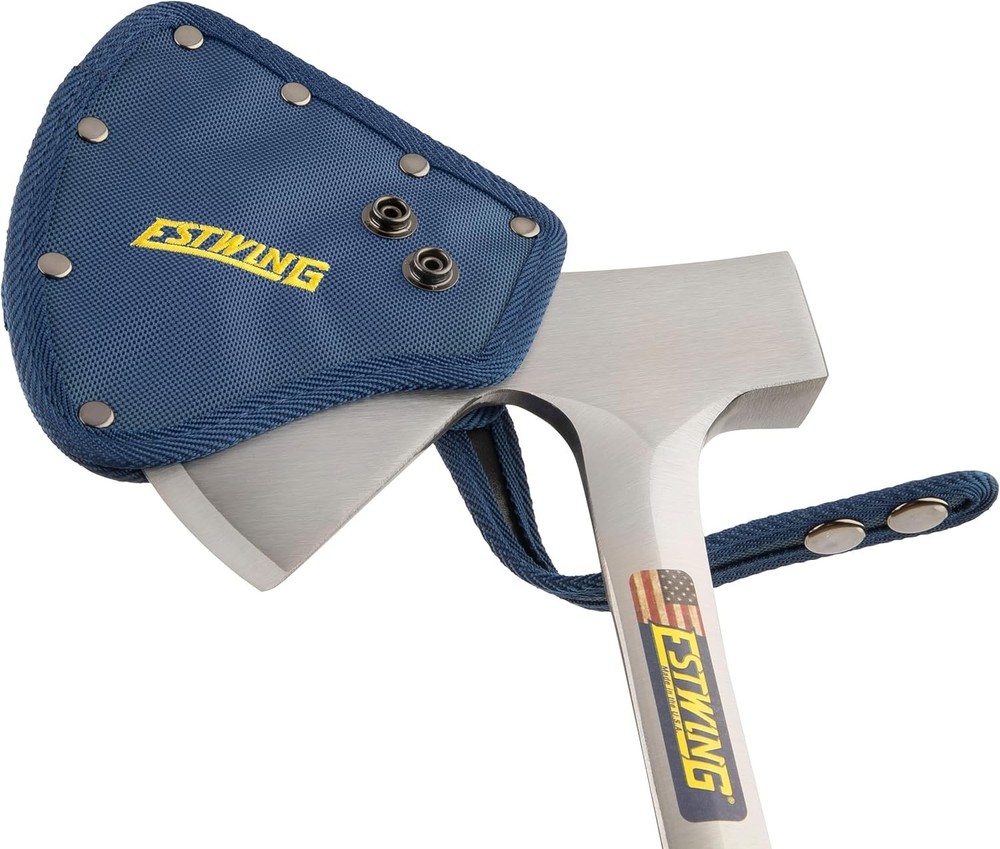 Heavy-Duty Blue Axe Sheath - Protects E44A & E45A Tools - Reinforced Design