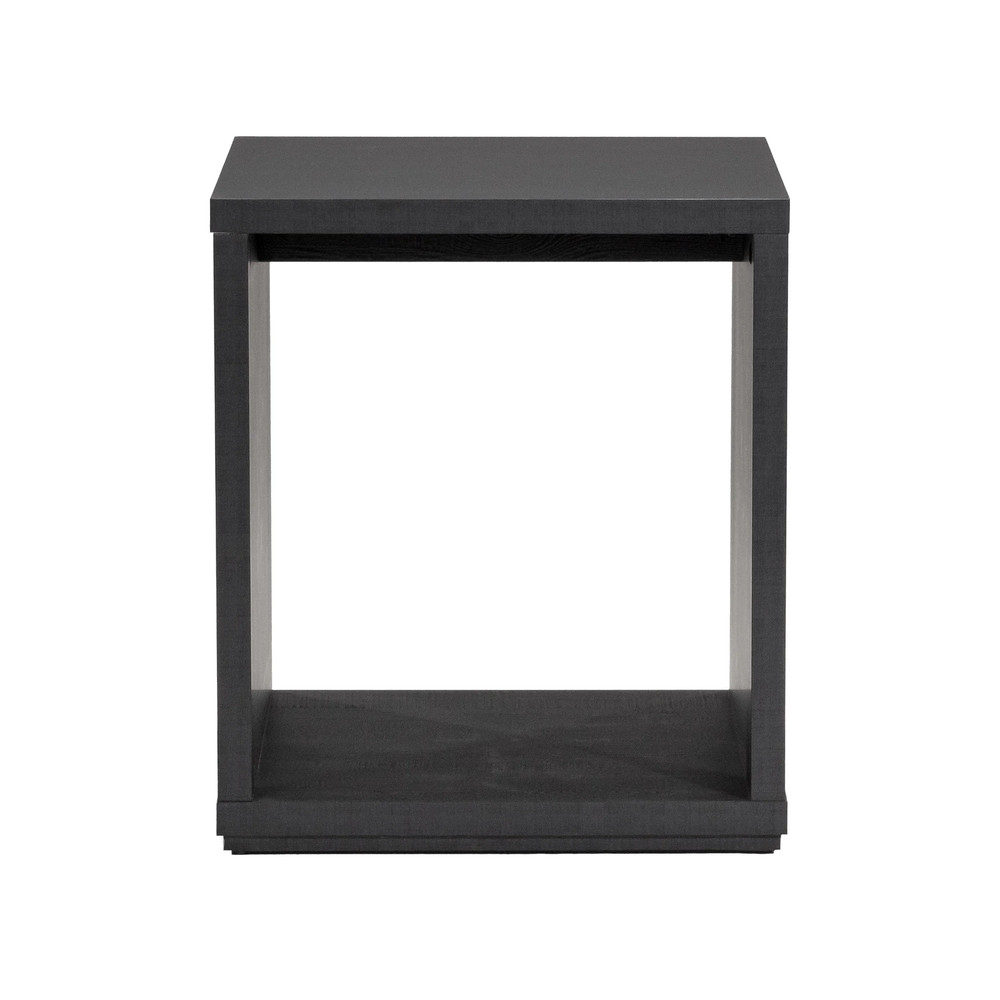 Westley End Table, Black Wood Finish