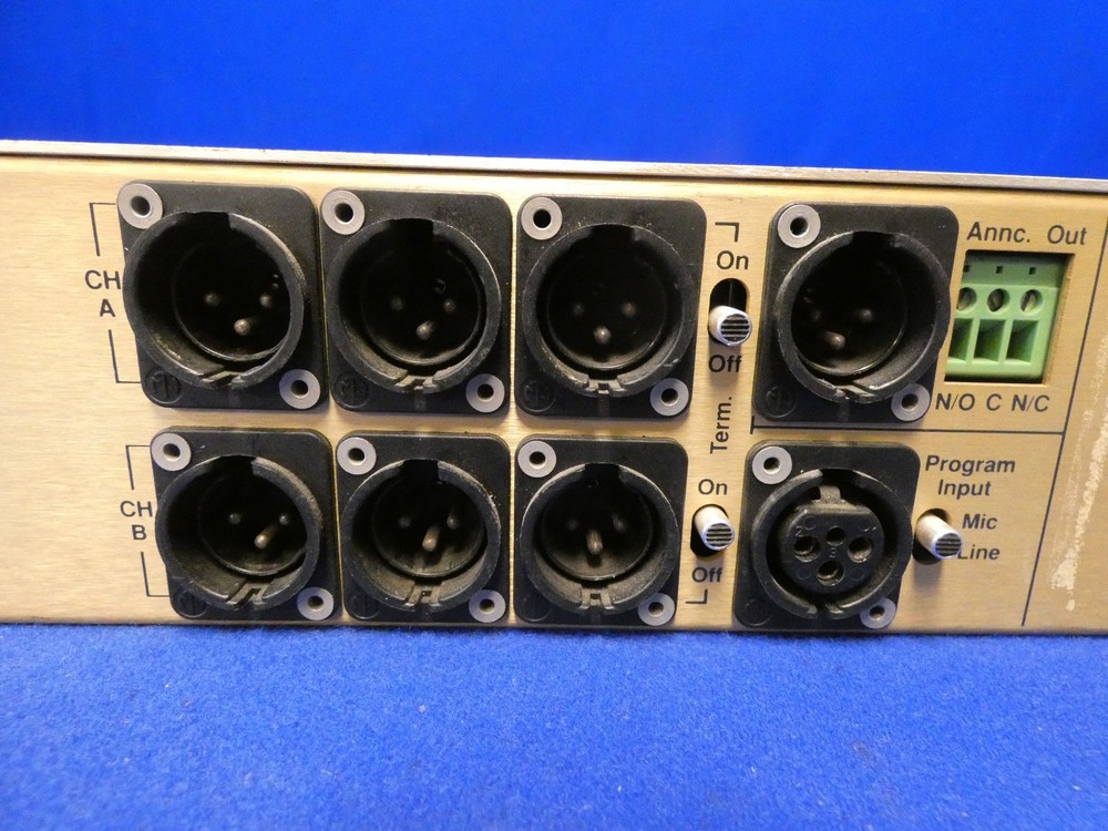 ClearCom MS-222 2-Channel Main Station (no mic)