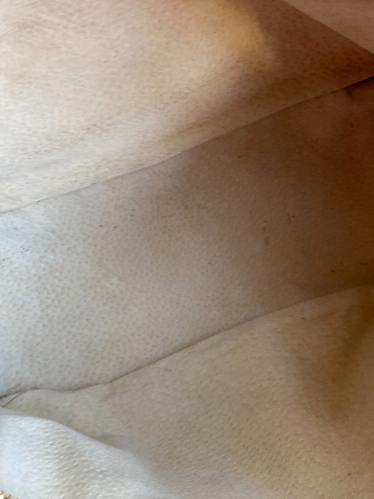 J & M Davidson, red leather bag