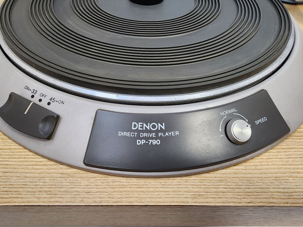 DENON DP-790 Direct Drive Turntable Record Player