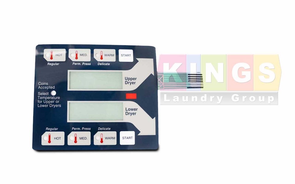 Brand New 5 x Dexter Blue Touch Pad for Stack Dryers Part # 9801-059-004