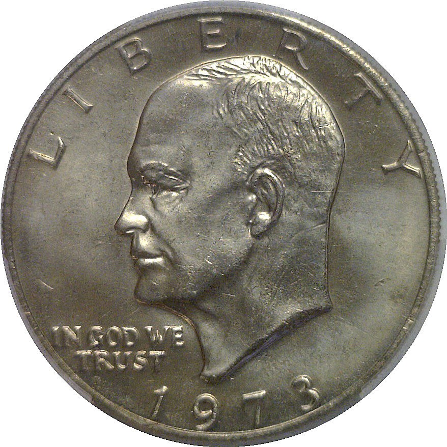 1973 Eisenhower Dollar PCGS MS-66