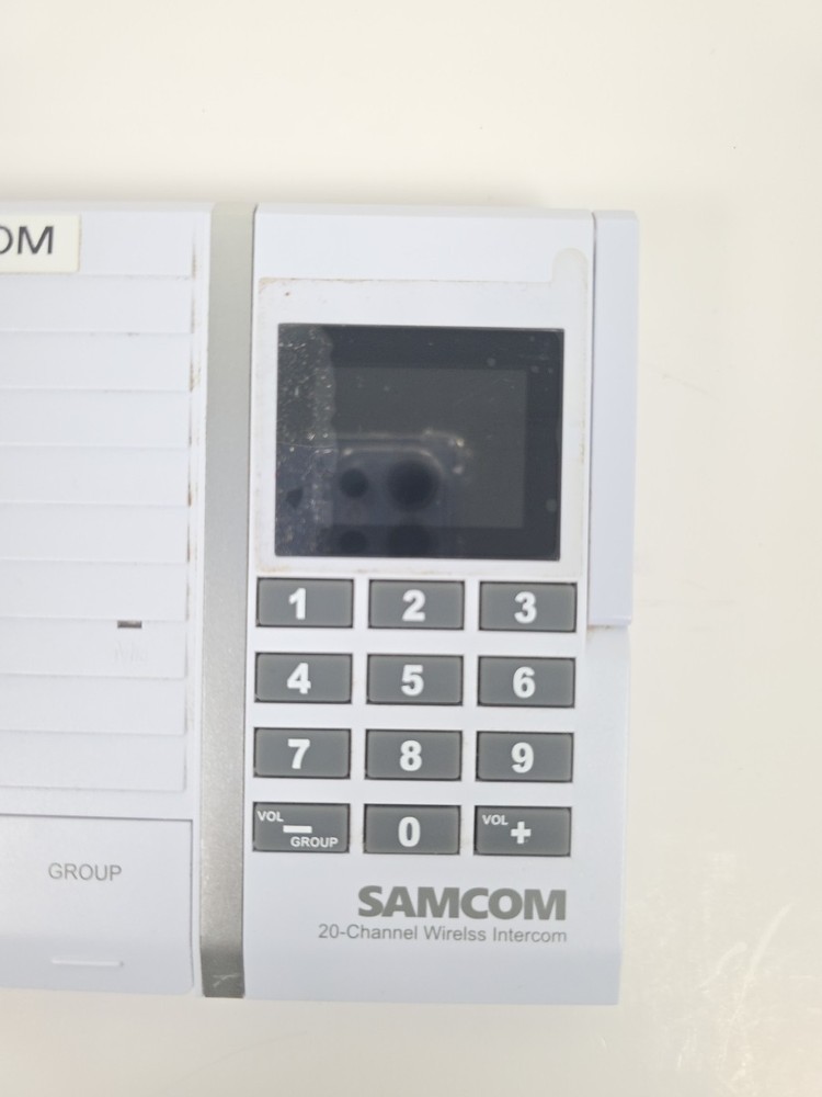 Samcom FTAN20AA 20 Channel Wireless Intercom Station for Home Add On Replacement