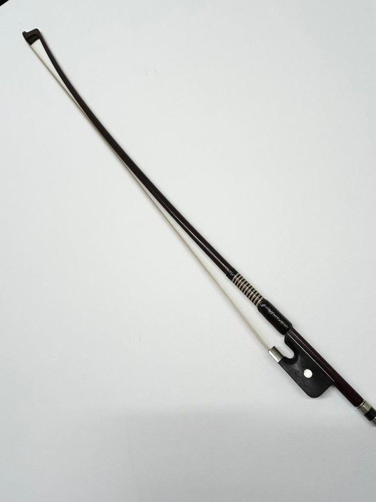 Antique Old Vintage Cello 7/8 Bow Pernambuco Germany (Branded)
