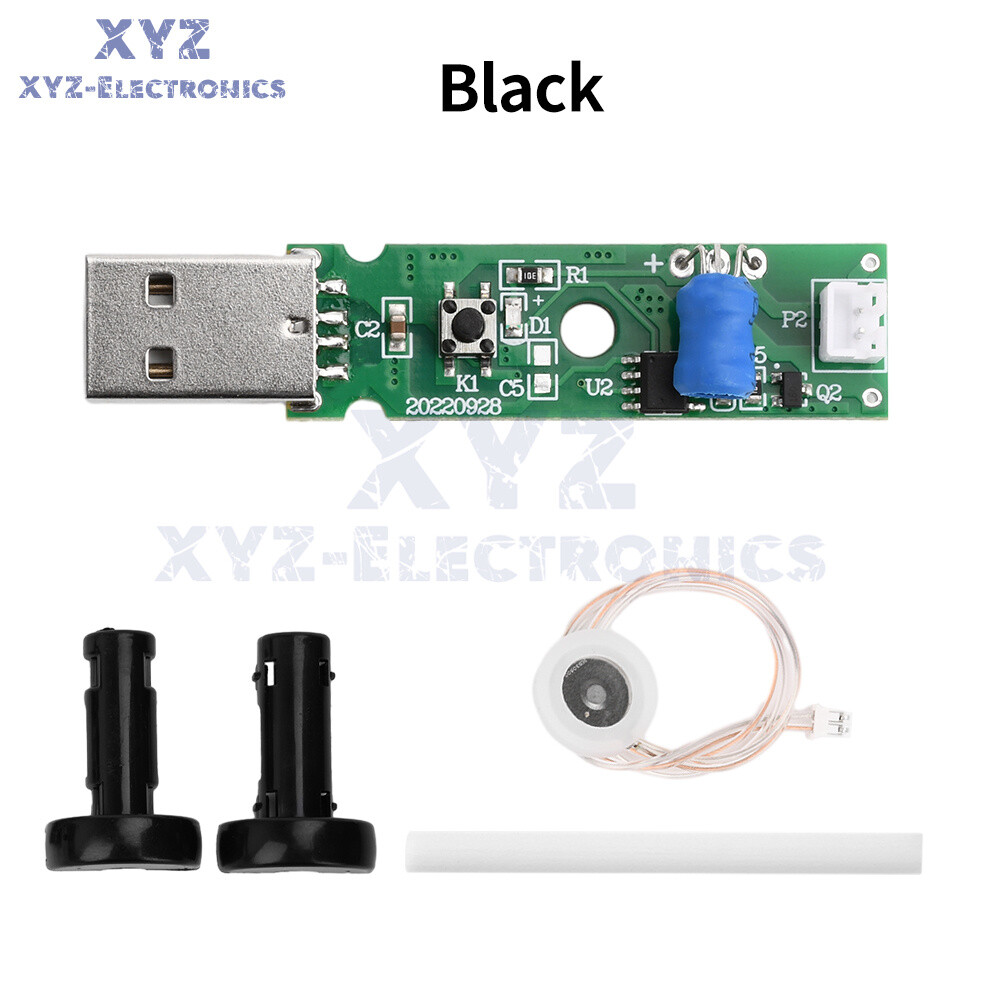 USB DC5V Ultrasonic Mist Maker Atomizing Module Humidifier DIY Kits 108KHZ