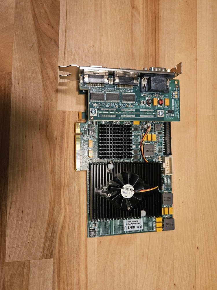 Matrox Radient eCL-DF Dual-Medium Camera Frame Grabber RoHS RAD2GDF150400