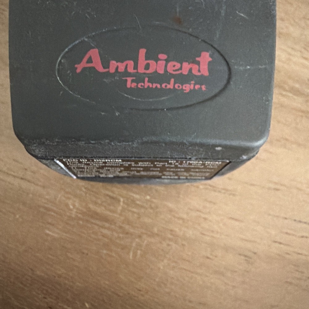 Ambient Technologies Gas Log Fireplace Remote Model RCM