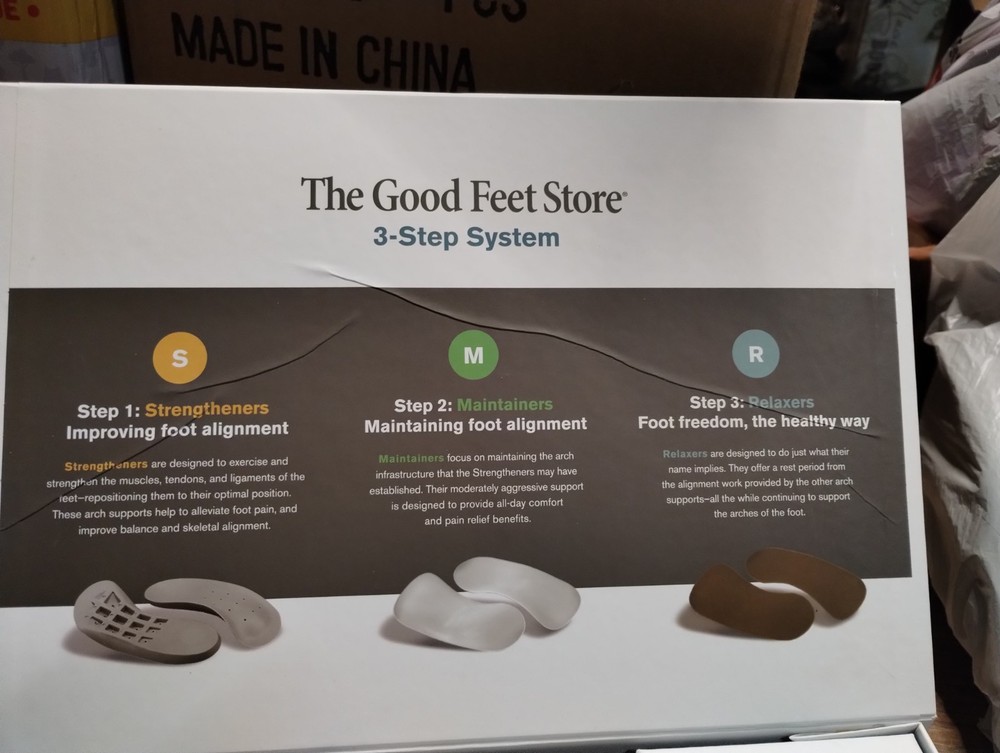 The good feet store 3 step system