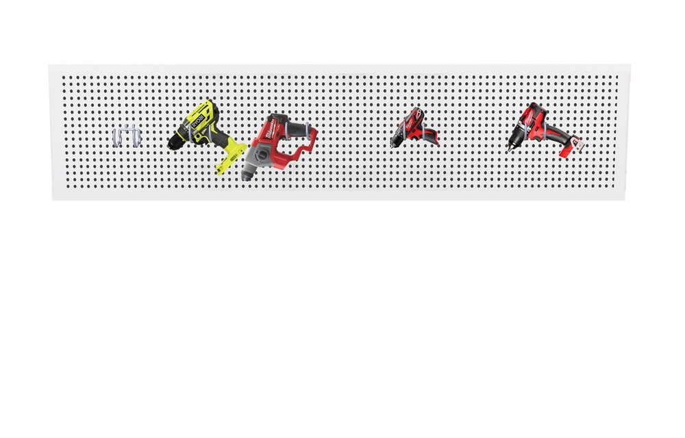 12 Pack Heavy Duty Pegboard Hooks Power Tool Holder for Drills Hammer