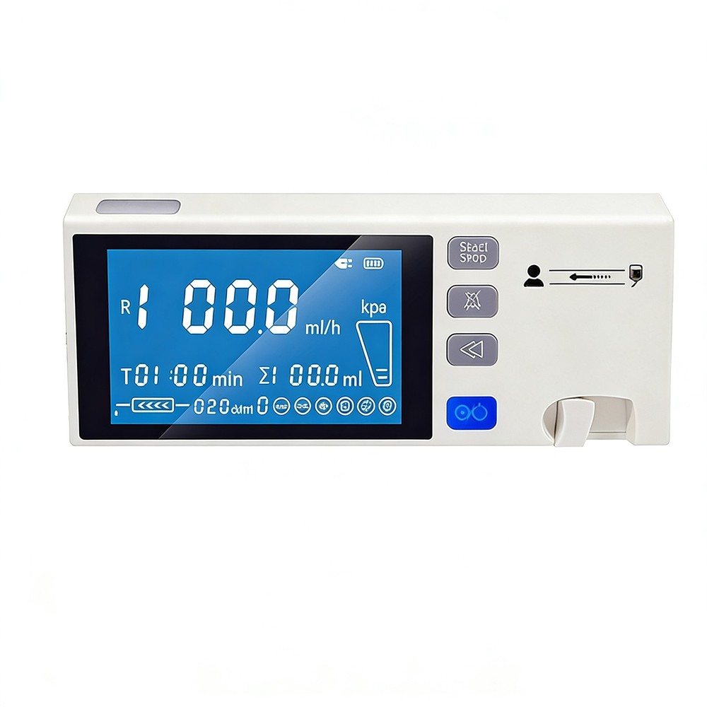 4.3 inch Touch Screen Infusion pump Stackable Type Human or Veterinary Use