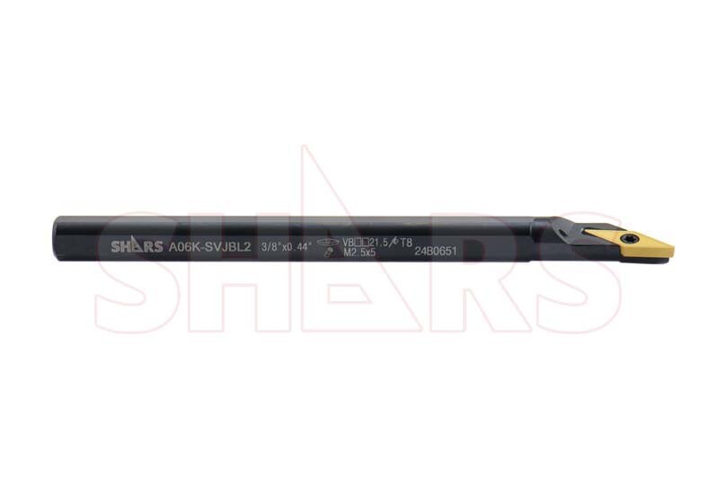 3/8" LH A06K-SVJBL-2 Coolant Through Indexable Boring Bar VBMT Insert !]