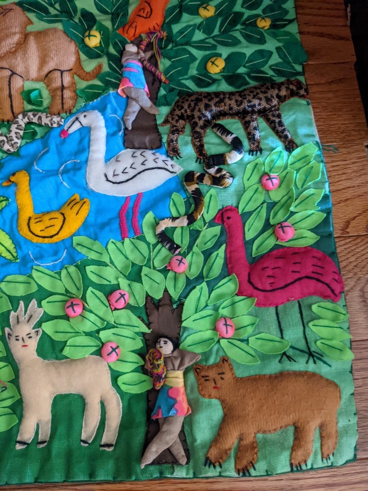 tapestry folk art peru textiles