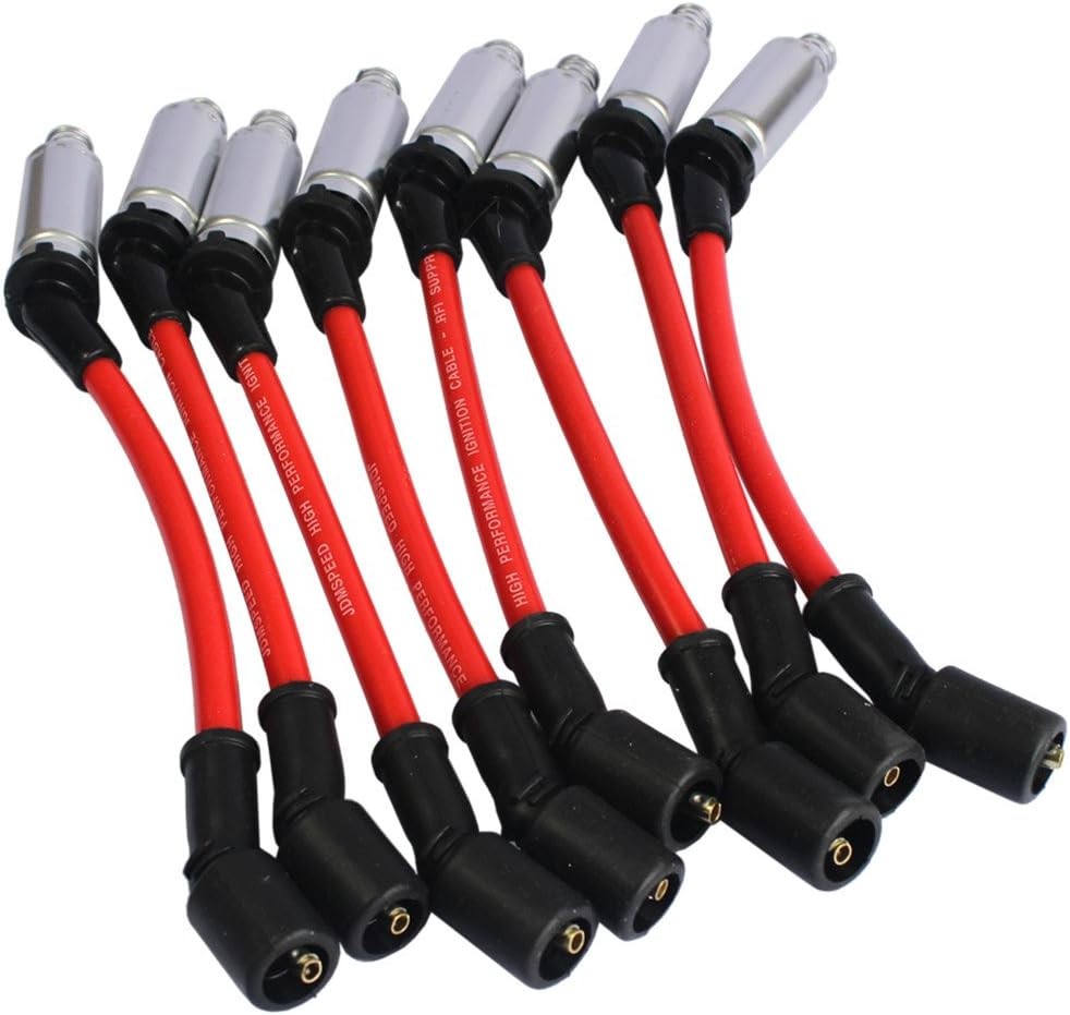 JDMSPEED High Performance Spark Plug Ignition Wire for 2000-2009 Chevy GMC V8