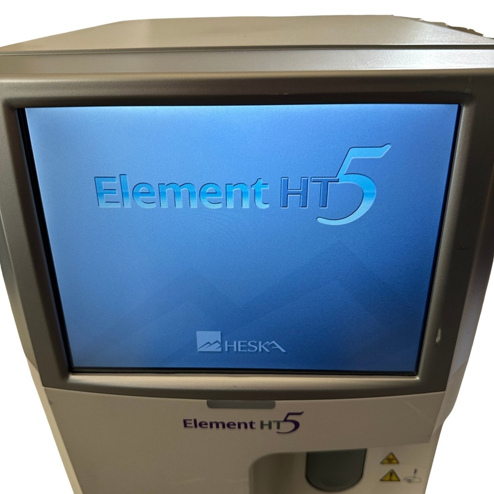 Heska Antech Mindray Element HT5 Auto Hematology Analyzer 5-Part Differential