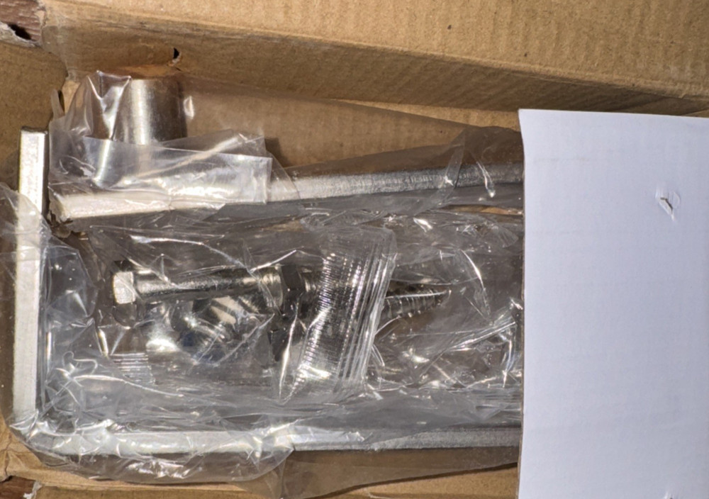 Brushed Nikel U Bypass Bracket