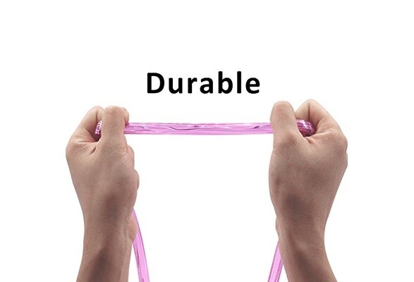 iBostom Light Up Jump Rope -Orange Handles