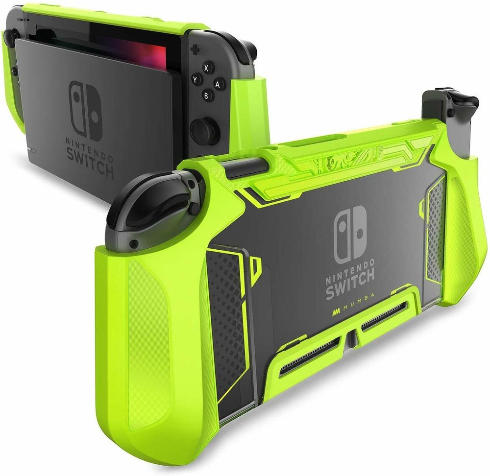 For Nintendo Switch Console Joy-Con, Mumba Dockable Case Grip Cover Back Shell