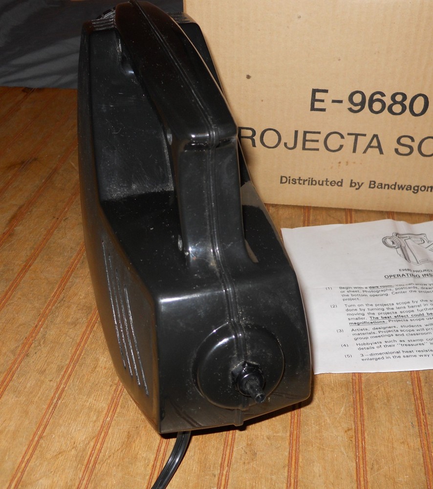 Scope E-9680 Projector w/Original Box by Bandwagon Tracing Projector