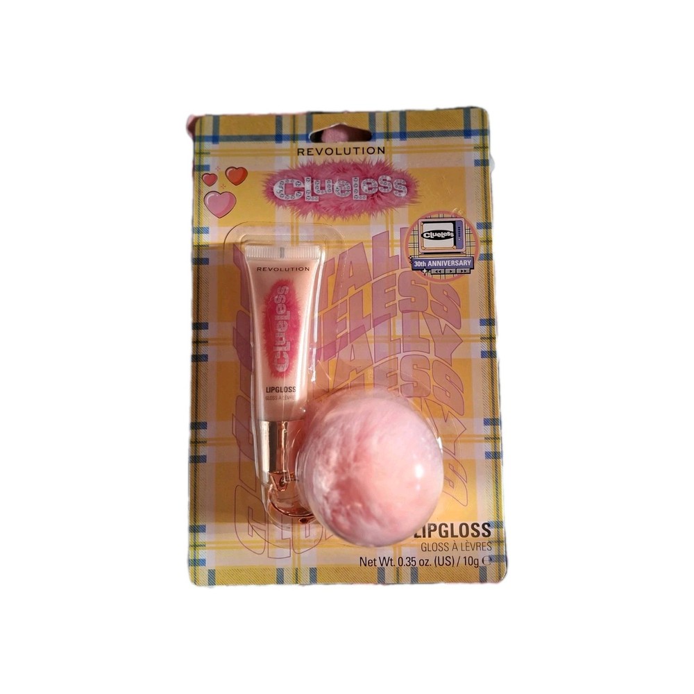 Revolution Clueless 30th Anniversary Lip Makeup Bundle Plumper Gloss Liner