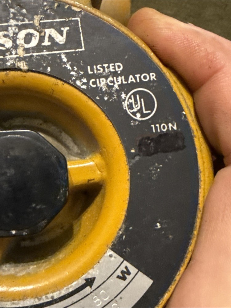 Myson Circulator Pump LA4302 80S 0.7A 80w NOS