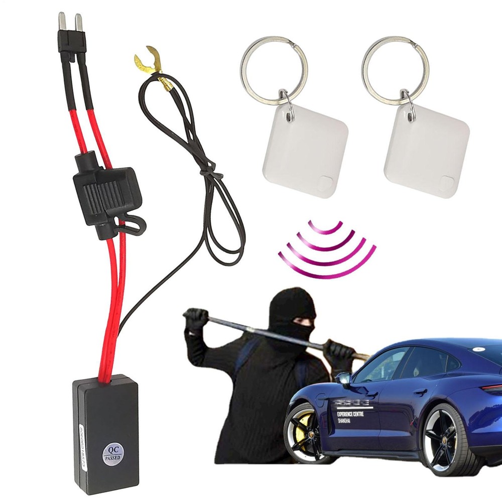 Auto-Sensing Car Immobilizer Security System With Anti-hijacking RC Two Modes