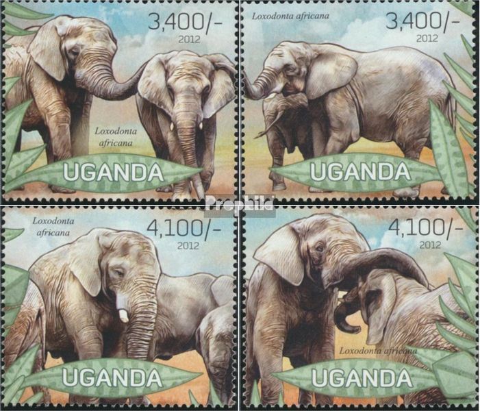 uganda 2969-2972 (complete issue) unmounted mint / never hinged 2012 Flora