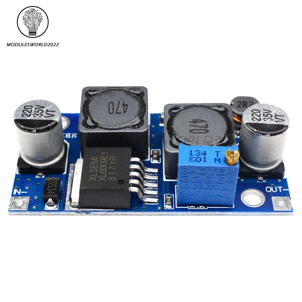 10PCS DC Boost Buck Adjustable Converter XL6009 Step up down Board Solar Voltage