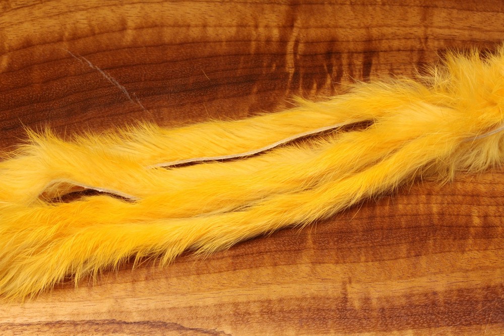 Hareline Natural and Dyed Rabbit Strips