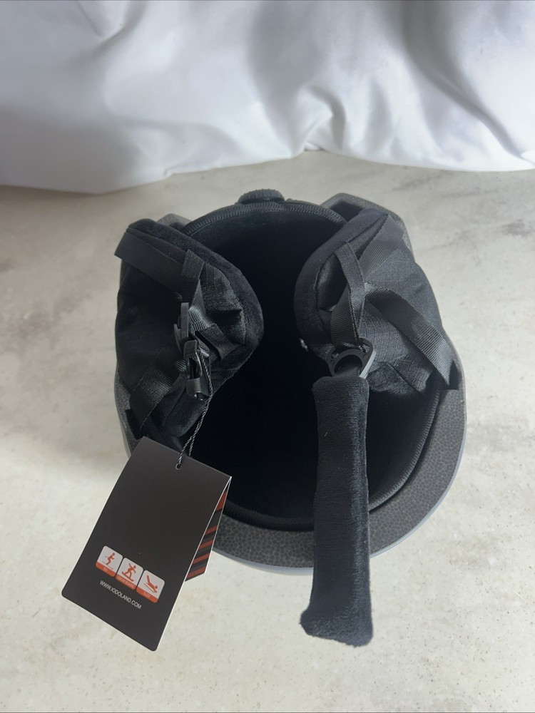 Odoland Ski Helmet Size Large Black/grey