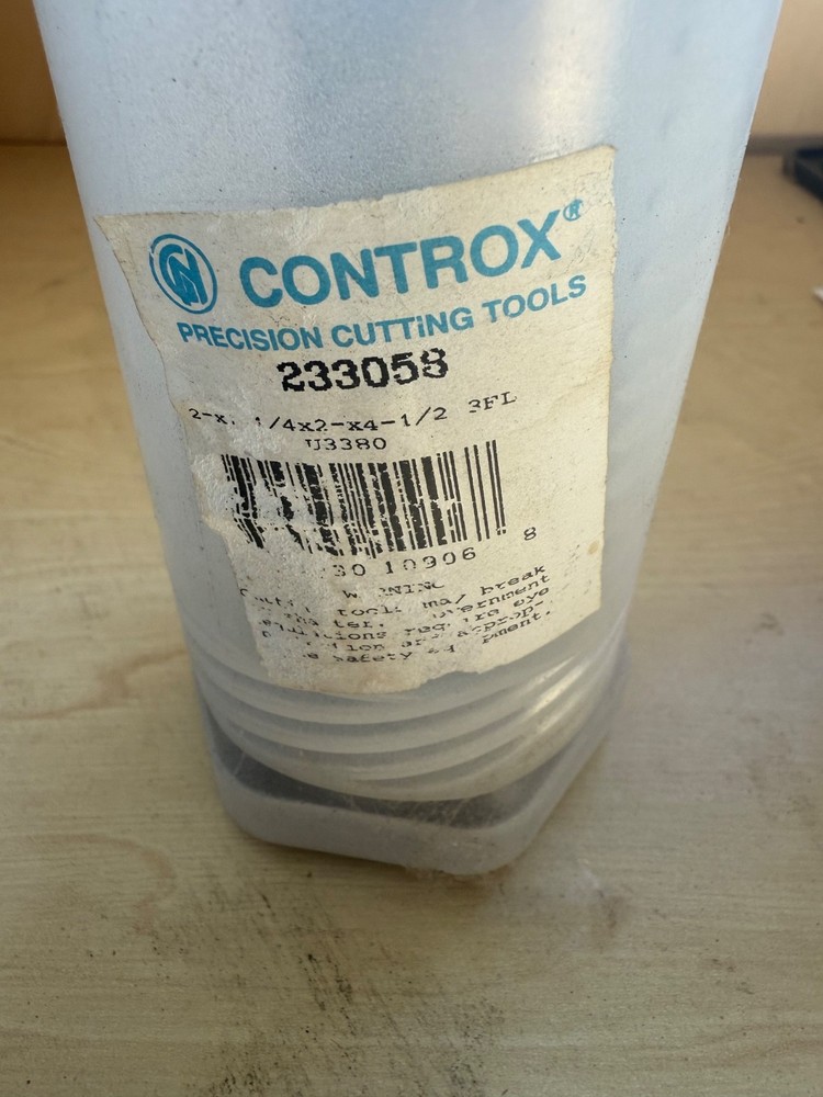 Controx Cobalt 2"x 2" loc rougher 45 deg endmill #233058