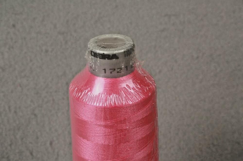 Madeira NEW Polyester Polyneon Embroidery Thread PINK 1721 5000m Cone