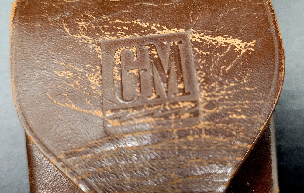 GM Model B Exposure Meter W/Case Chicago Vtg