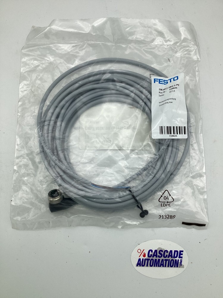 FESTO SIM-M12-3WD-5-PU CONNECTING CABLE