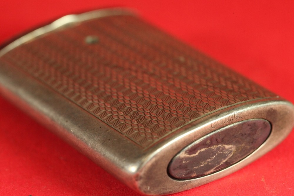 Vintage 1940-s Germany 800 SILVER Matchbox