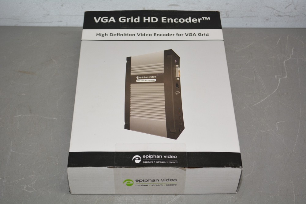 ^ Epiphan VGA Grid HD Encoder High Definition Video Encoder For VGA Grid #X2055