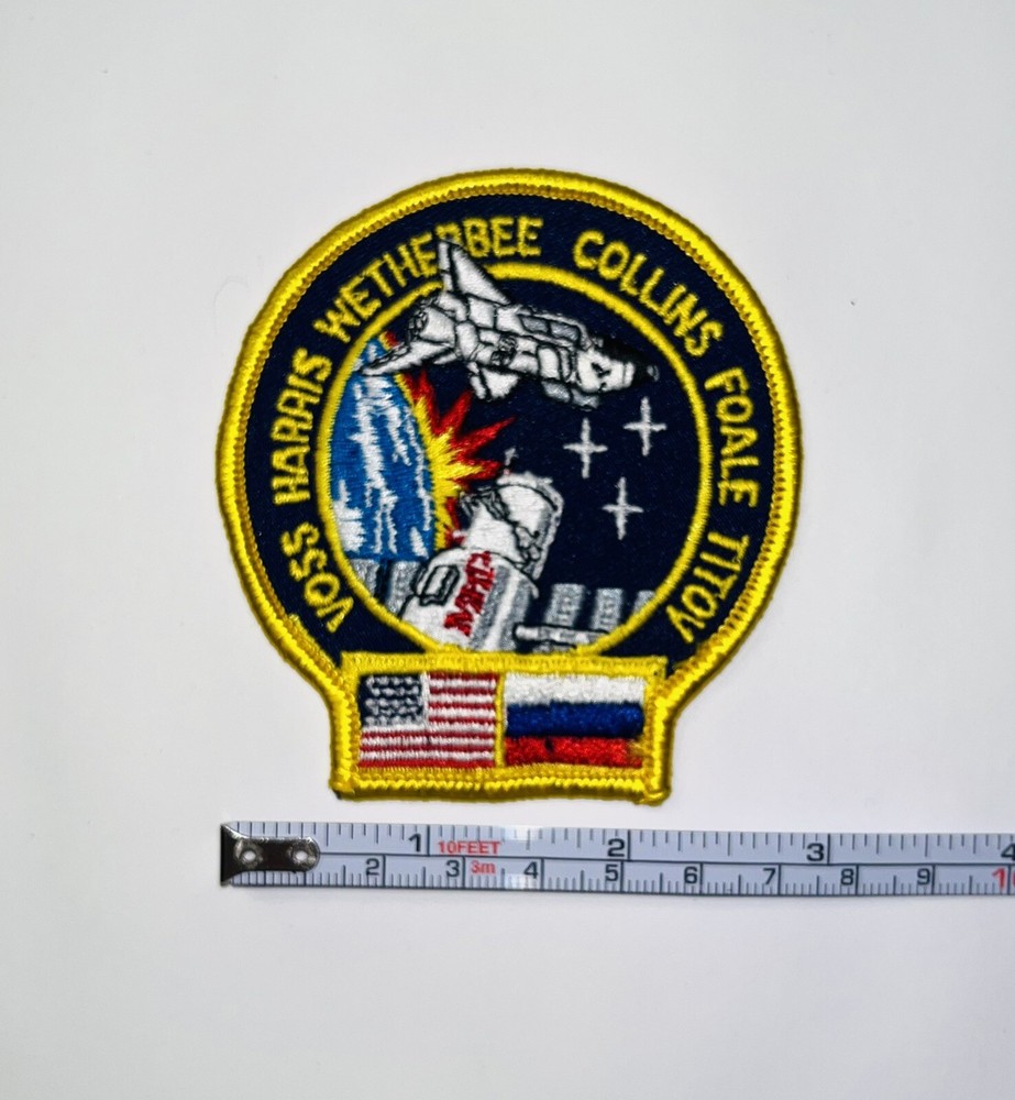 DISCOVERY STS-63 SPACE SHUTTLE Willabee Ward NASA SPACE MISSION CREW PATCH 