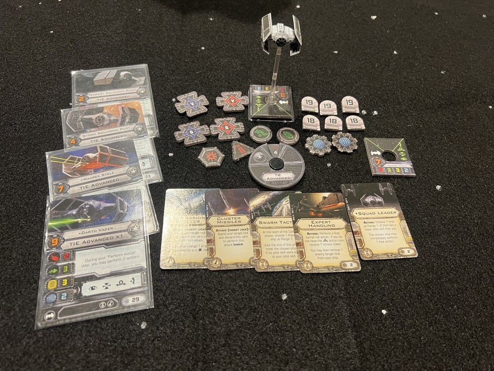 Star Wars: X-Wing: TIE Advanced Expansion 1.0: Complete