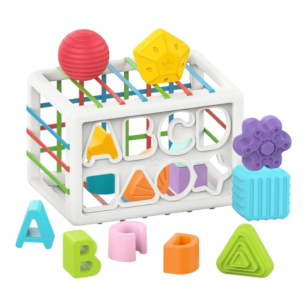 Early Education Shape Sorter Learning Bin