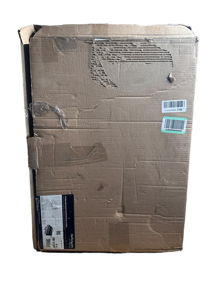 StarTech.com 1U Adjustable Mounting Depth Vented Rack Mount Shelf - Heavy Duty