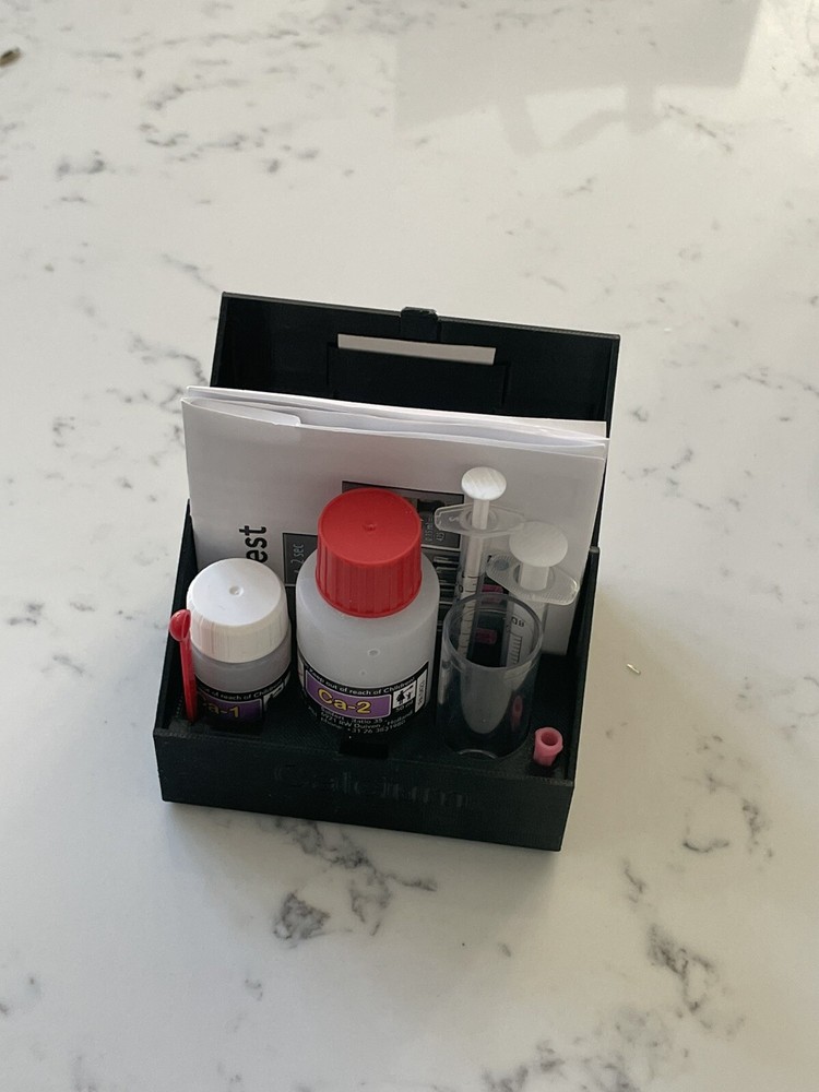Salifert Magnesium Test Kit Organizer Box 3D Printed
