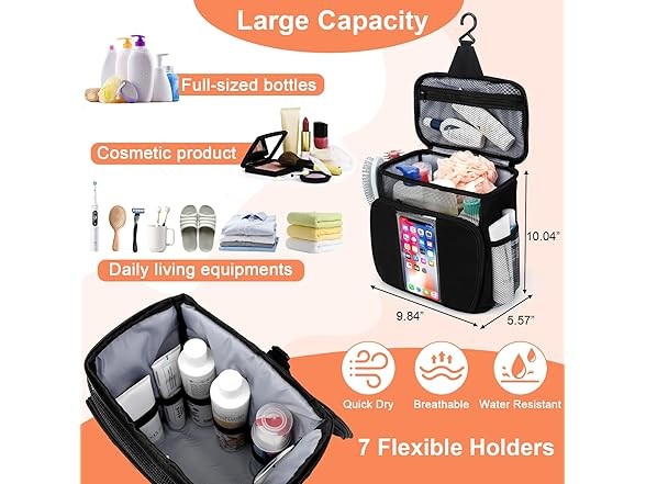 BAIMAY Shower Caddy Bag