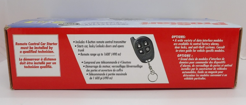 ProStart 2 in 1 Remote starter Keyless Entry New in box
