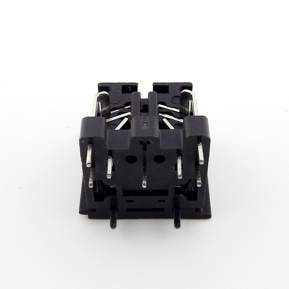 5pcs DIN 7 Pin Circular Jack Female Panel Mount PCB Mount Connector Adapter