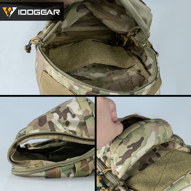 IDOGEAR Hydration Pack Hydration Backpack Assault Mini Bag Molle Pouch Paintball