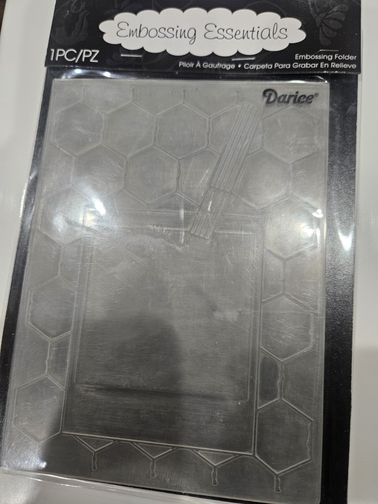 DARICE EMBOSSING ESSENTIALS EMBOSSING FOLDER Polaroid Wire
