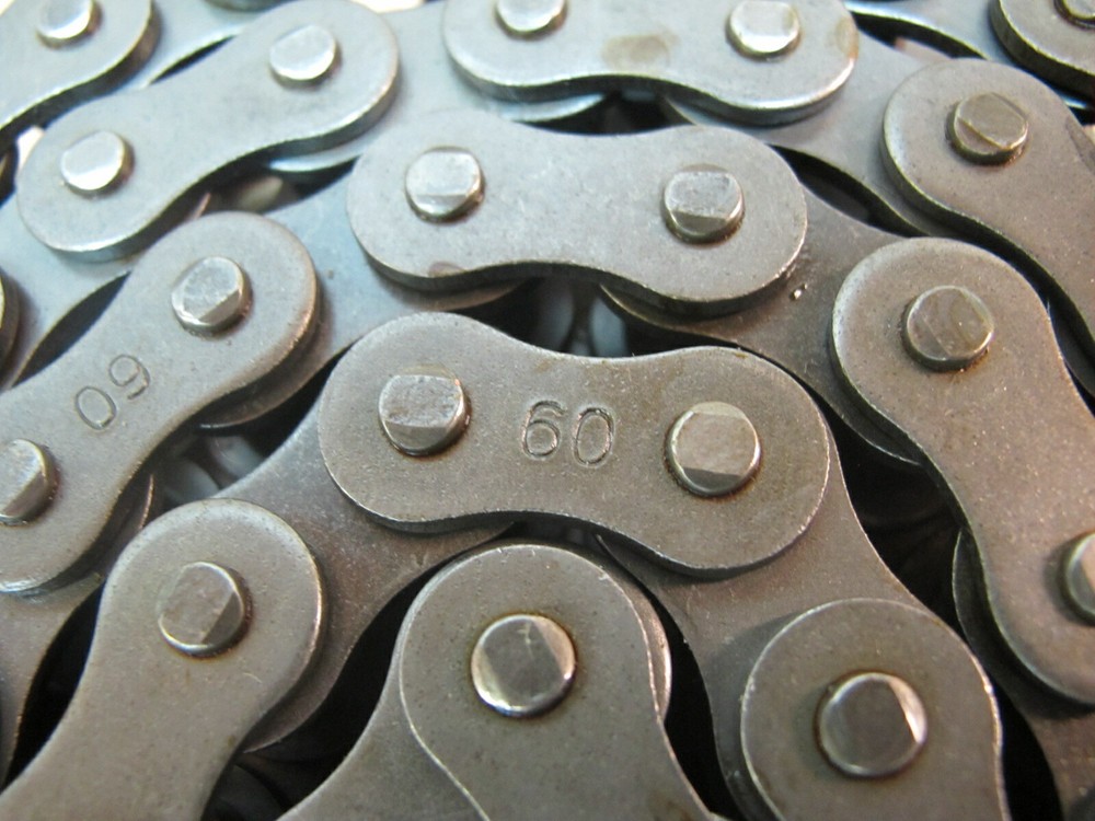 Roller Chain R60 51-1/2" long with connector link 60 pitch