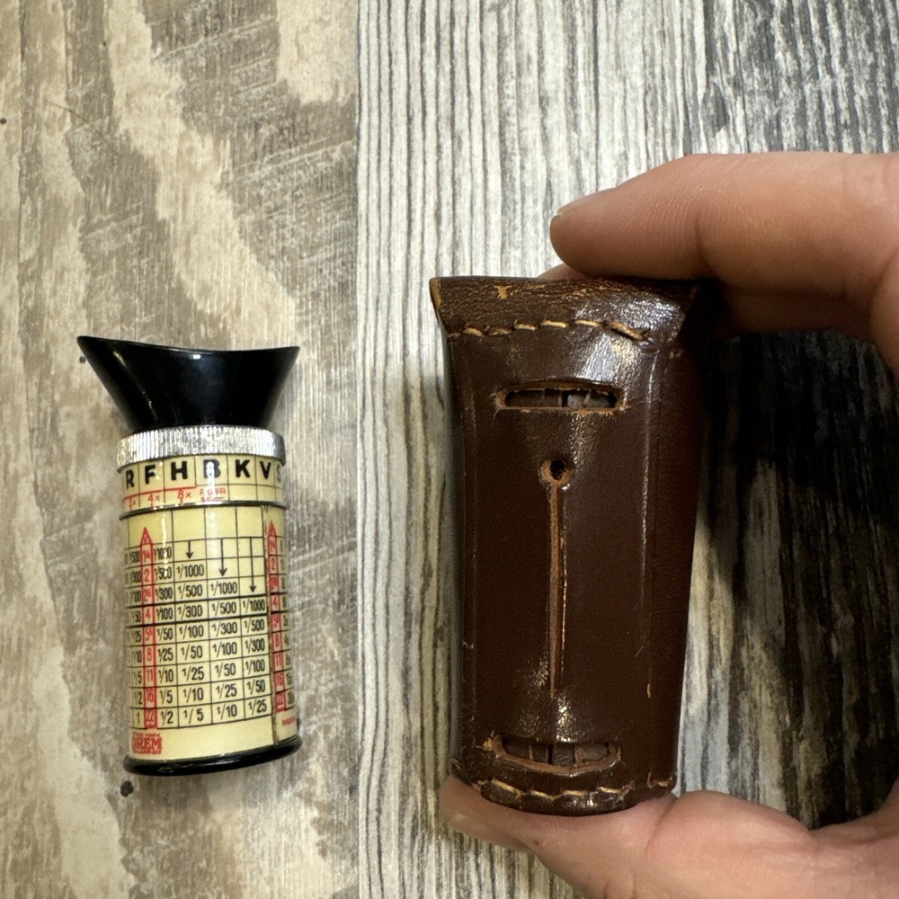 Vintage DREM Instoscope Light Meter — Made In Austria